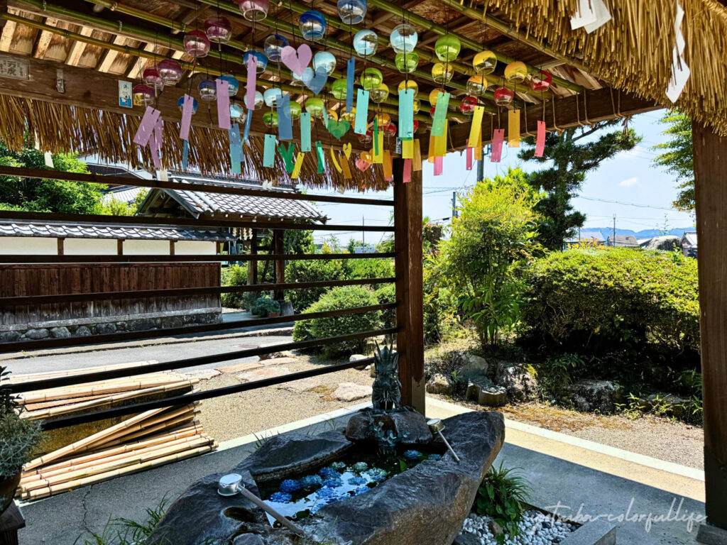 矢川神社の手水舎